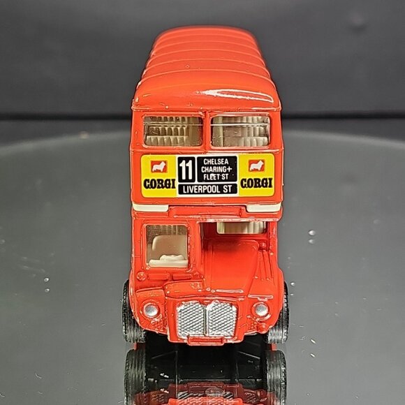 Corgi London Transport Routemaster Double Decker Bus BTA Welcome to Britain 4¾" - Picture 2 of 10